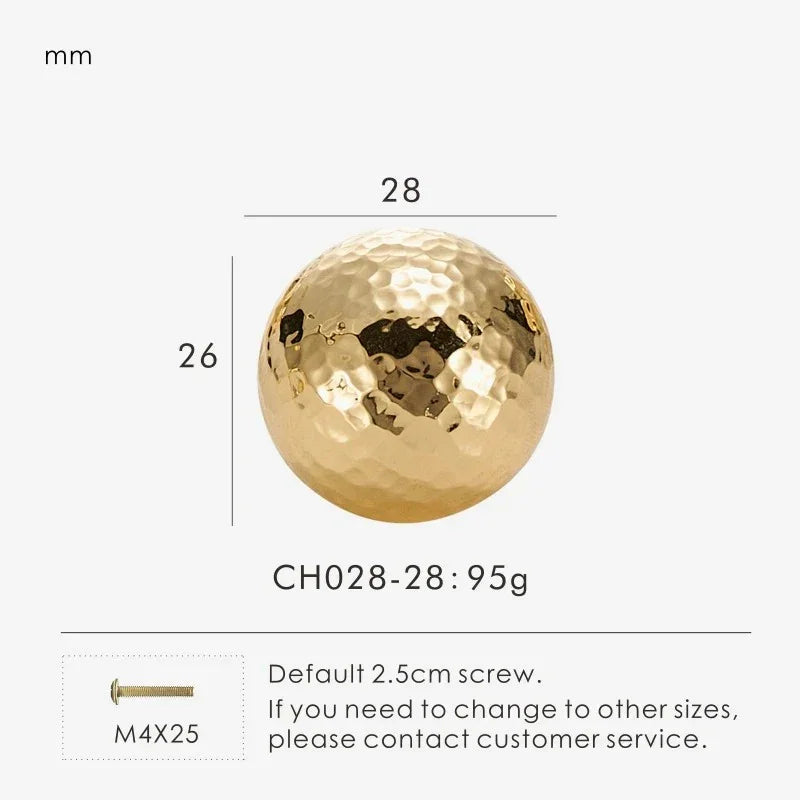 Vidmont Hammered Cabinet Knobs-handles and knobs-Ridorn
