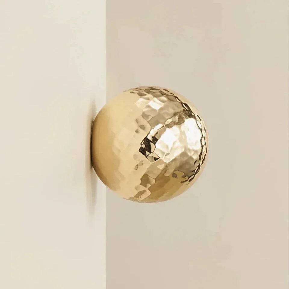 Vidmont Hammered Cabinet Knobs-handles and knobs-Ridorn