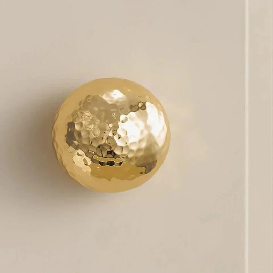 Vidmont Hammered Cabinet Knobs-handles and knobs-Ridorn