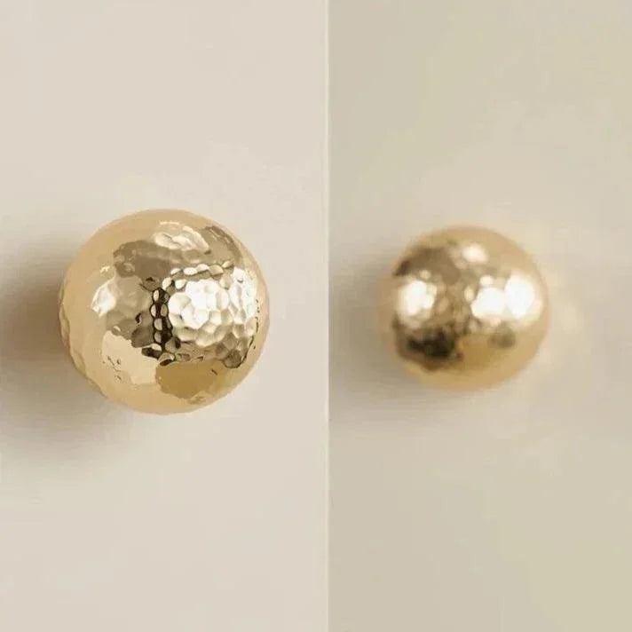 Vidmont Hammered Cabinet Knobs-handles and knobs-Ridorn