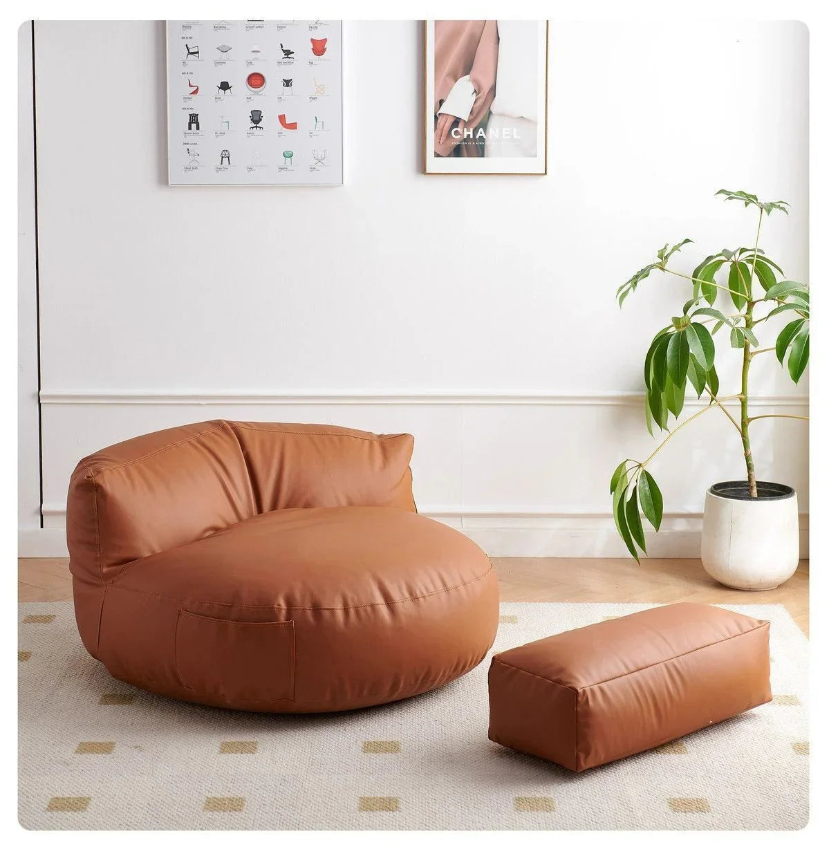 Villen Bean Bag Cover-Sofa-Ridorn