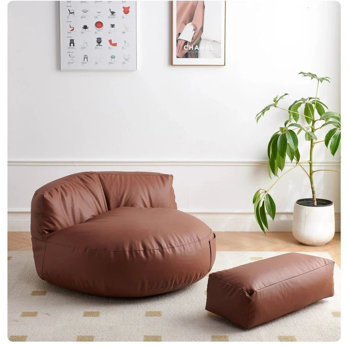 Villen Bean Bag Cover-Sofa-Ridorn