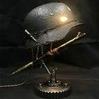 Vintage Helmet LED Table Lamp | Ridorn-Table Lamp-Ridorn