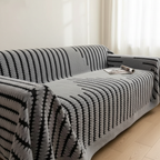 Vintage-Inspired Plush Tufted Couch Cover with Non-Slip | Ridorn-Sofa Cover-Ridorn