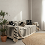 Vintage-Inspired Plush Tufted Couch Cover with Non-Slip | Ridorn-Sofa Cover-Ridorn