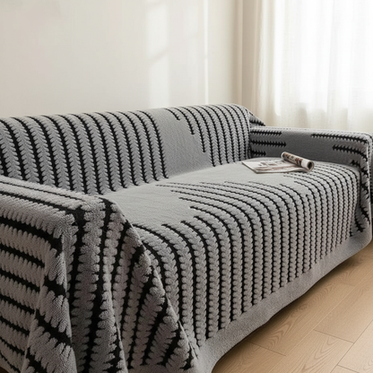 Vintage-Inspired Plush Tufted Couch Cover with Non-Slip | Ridorn