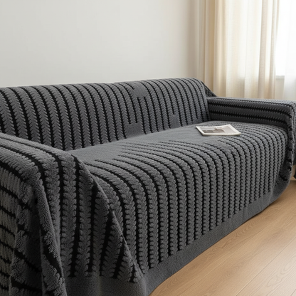Vintage-Inspired Plush Tufted Couch Cover with Non-Slip | Ridorn
