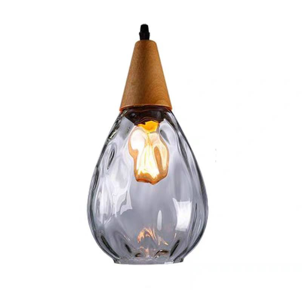 Vintage Teardrop Pendant Light | Classic Hanging Fixture for Dining Rooms and Kitchens-Pendant Lights-Ridorn