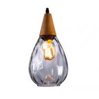 Vintage Teardrop Pendant Light | Classic Hanging Fixture for Dining Rooms and Kitchens-Pendant Lights-Ridorn