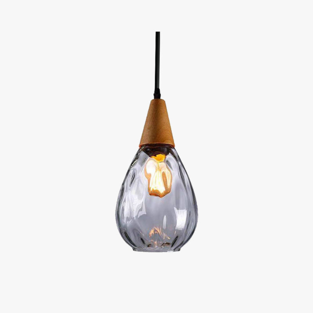 Vintage Teardrop Pendant Light | Classic Hanging Fixture for Dining Rooms and Kitchens-Pendant Lights-Ridorn