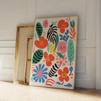 Vivdale Flowers Canvas Painting-Wall Art-Ridorn