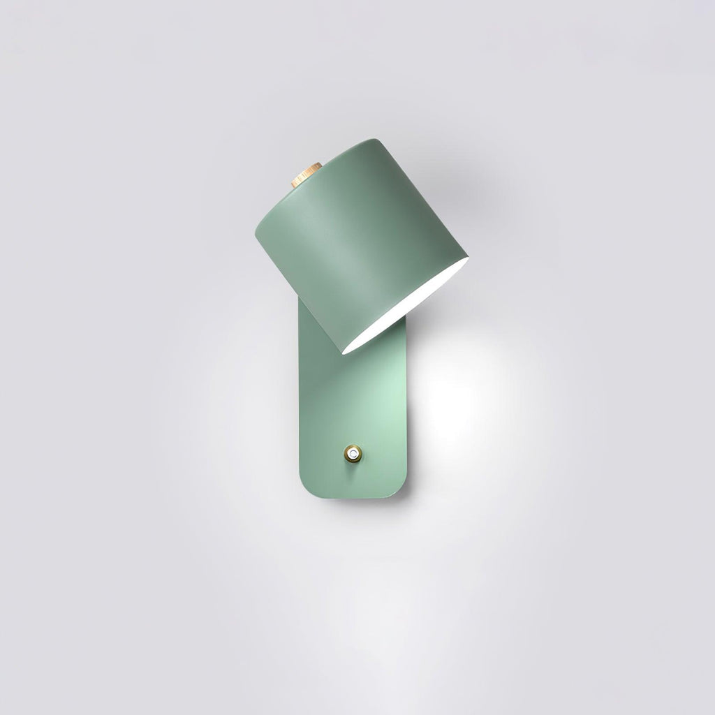 Wall Light Adjustable | Cylindrical Shade Fixture | Ridorn