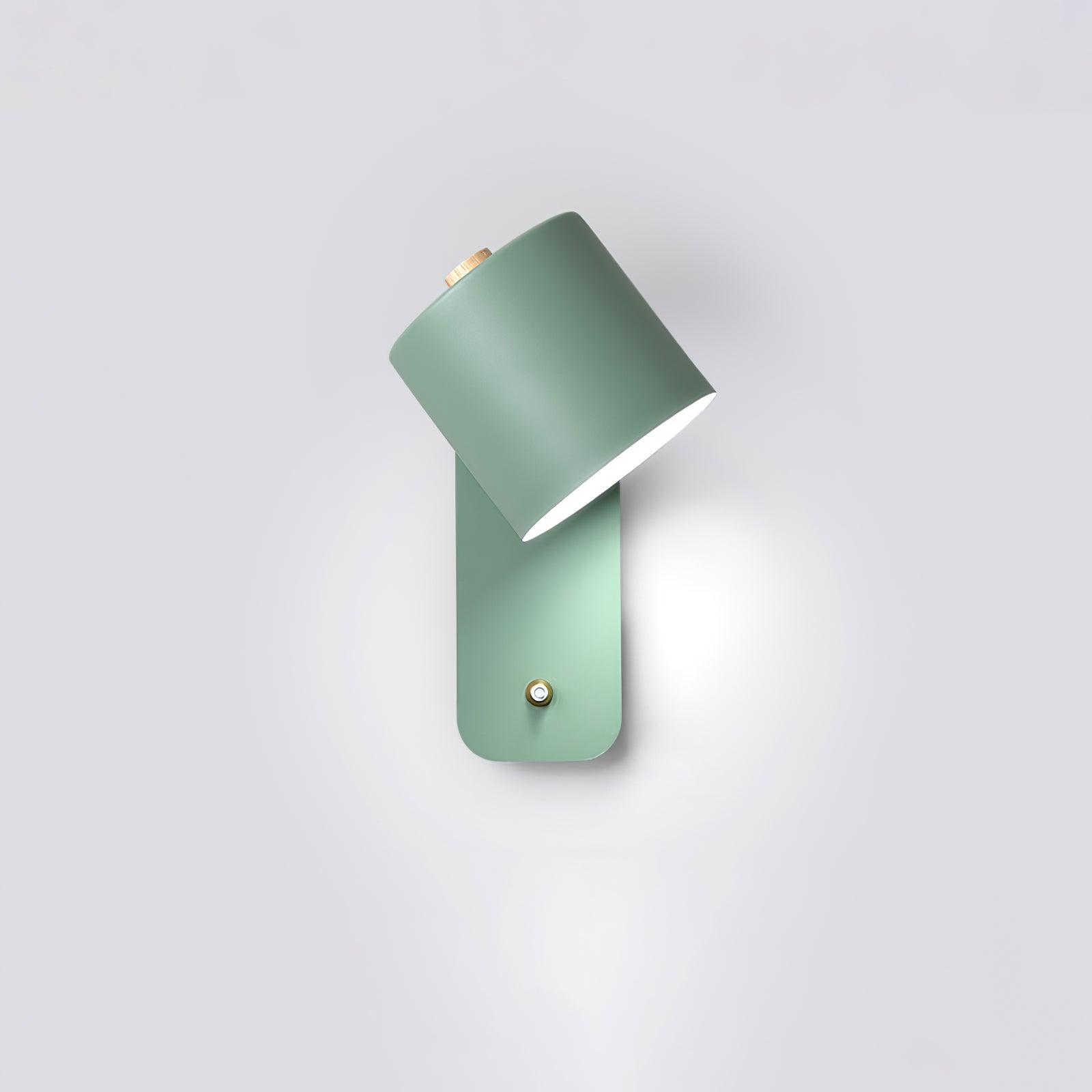 Wall Light Adjustable | Cylindrical Shade Fixture | Ridorn