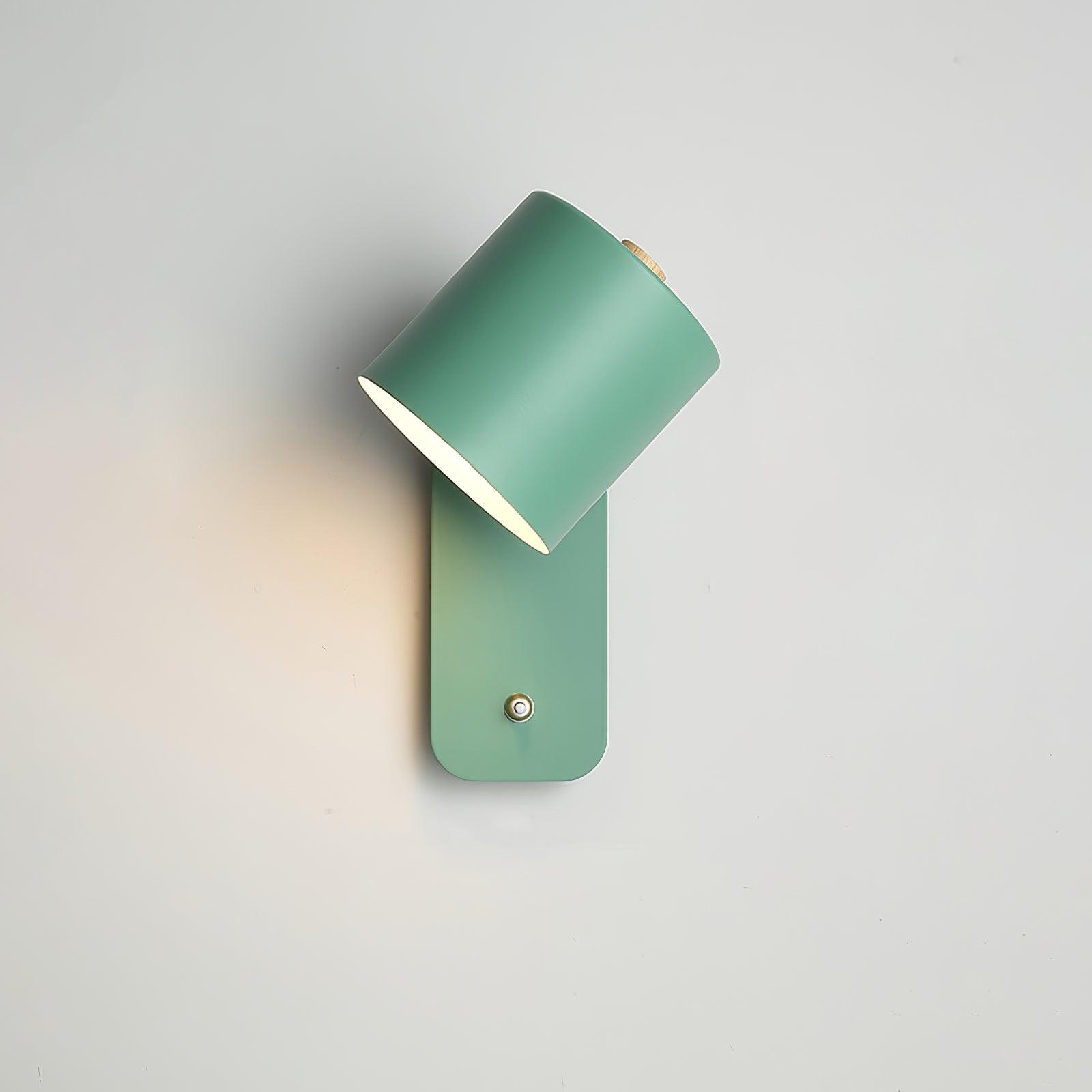 Wall Light Adjustable | Cylindrical Shade Fixture | Ridorn