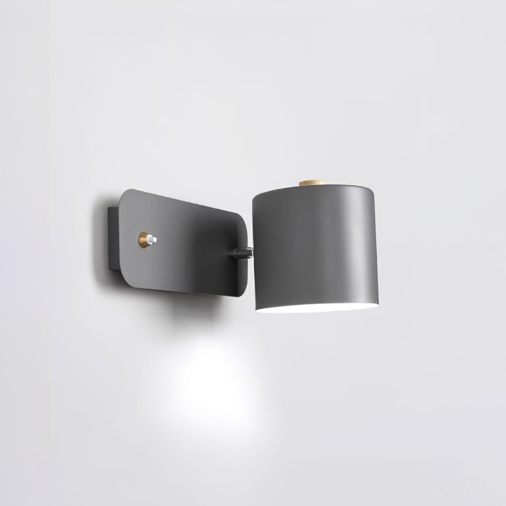 Wall Light Adjustable | Cylindrical Shade Fixture | Ridorn