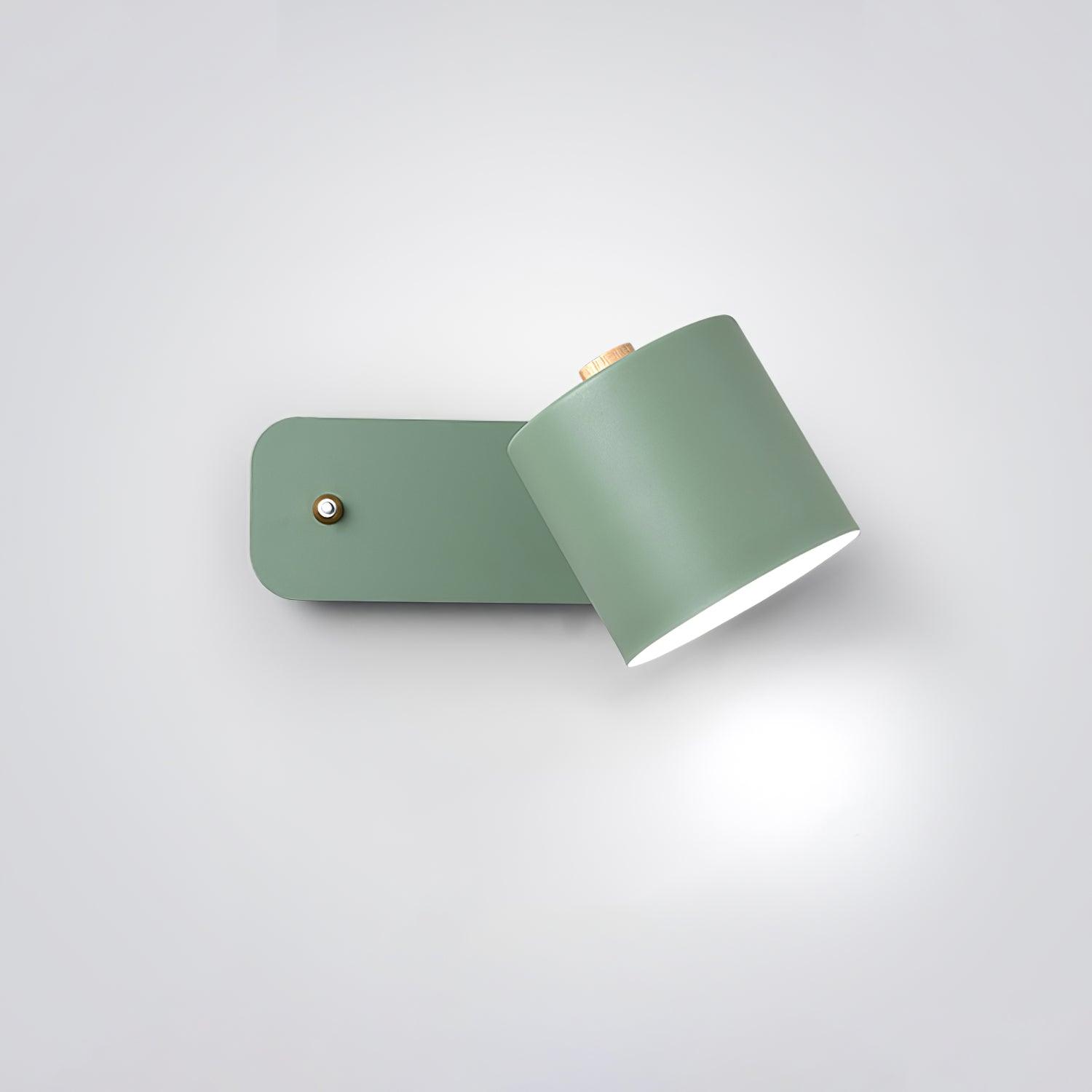 Wall Light Adjustable | Cylindrical Shade Fixture | Ridorn