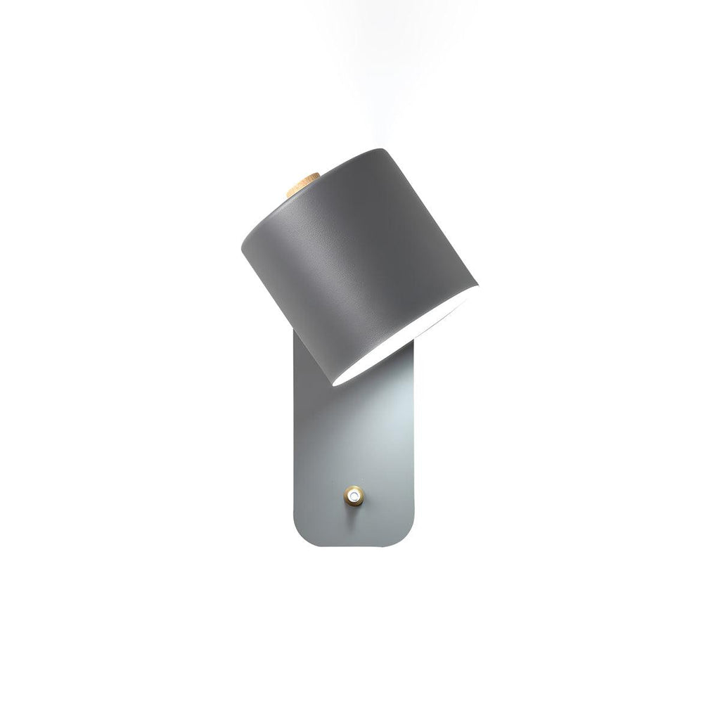 Wall Light Adjustable | Cylindrical Shade Fixture | Ridorn