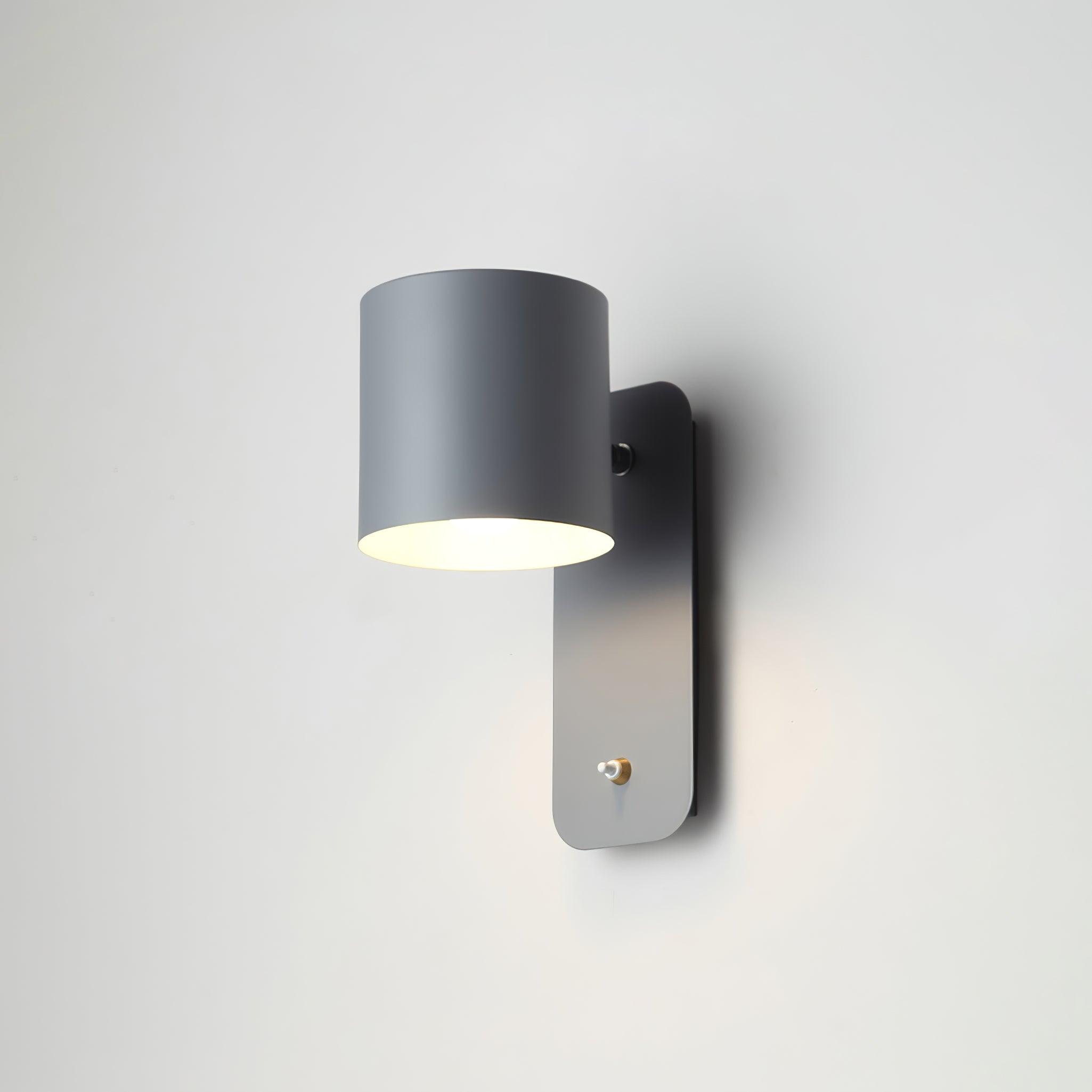 Wall Light Adjustable | Cylindrical Shade Fixture | Ridorn