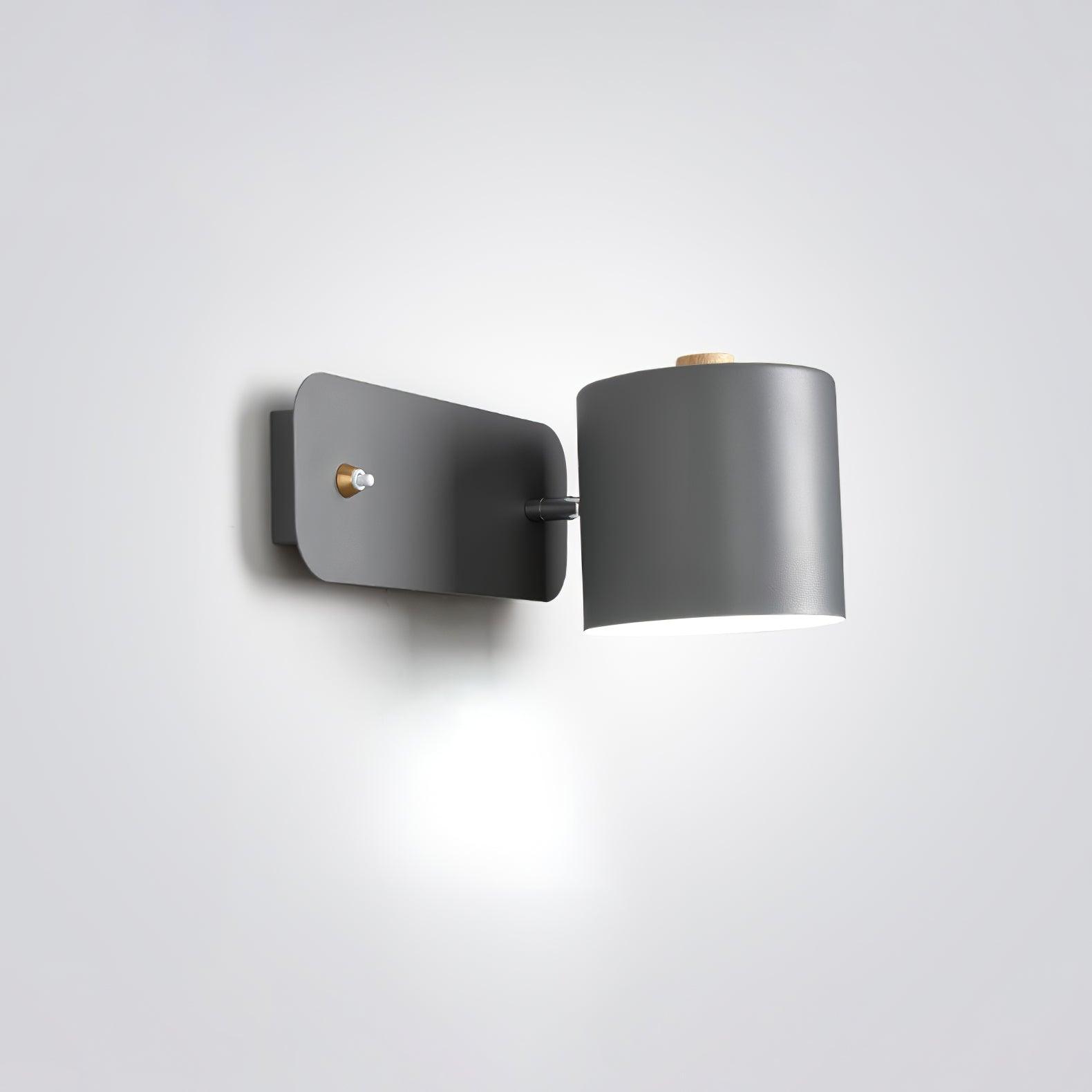 Wall Light Adjustable | Cylindrical Shade Fixture | Ridorn