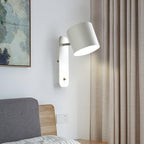 Wall Light Adjustable | Cylindrical Shade Fixture | Ridorn