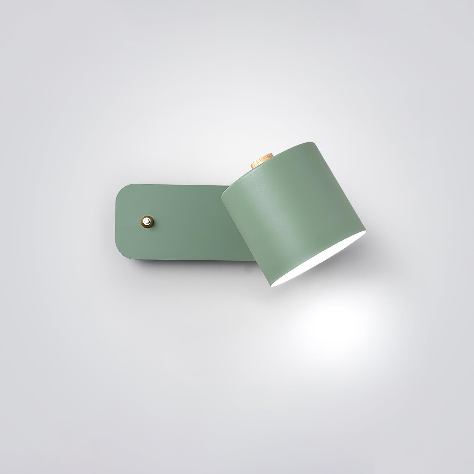 Wall Light Adjustable | Cylindrical Shade Fixture | Ridorn