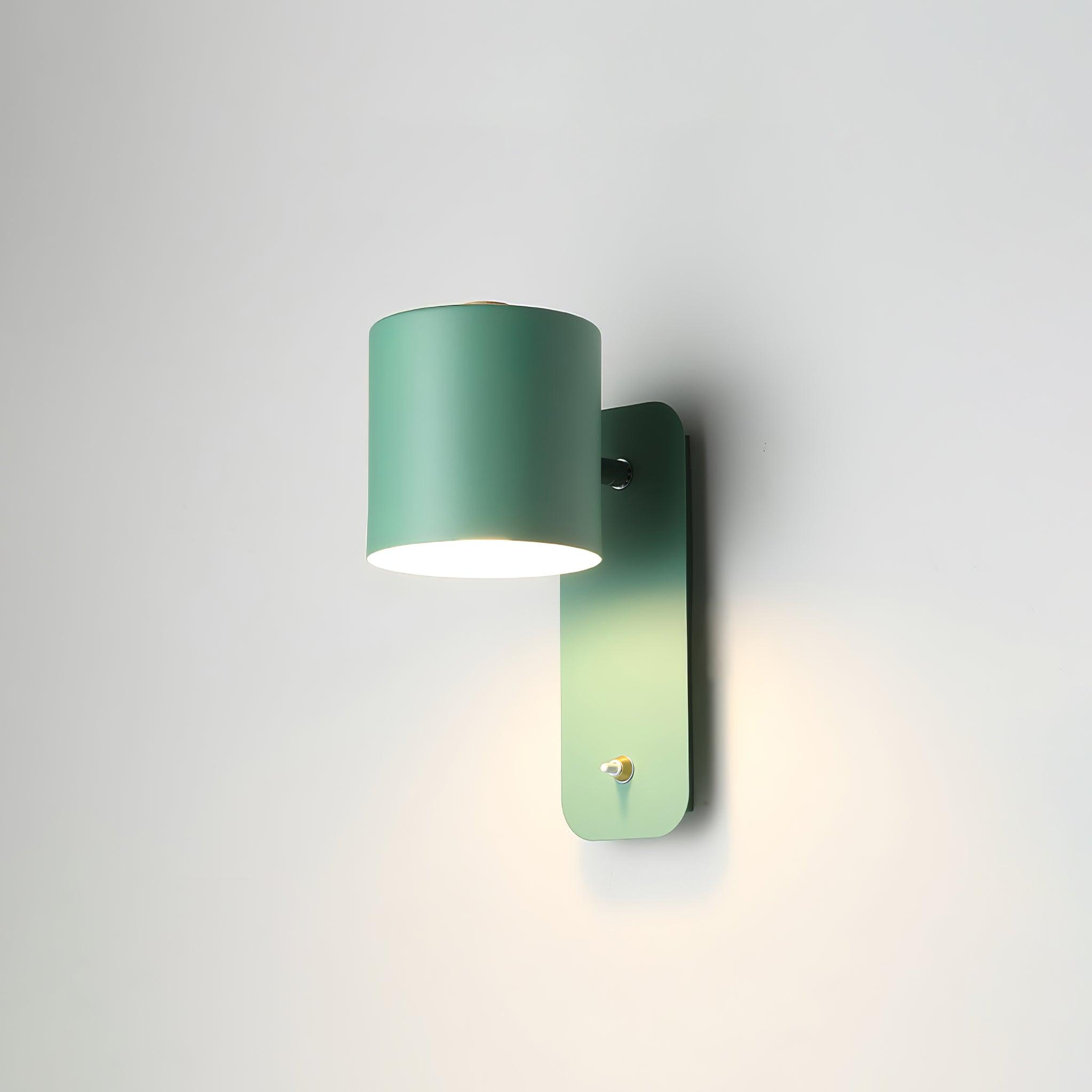 Wall Light Adjustable | Cylindrical Shade Fixture | Ridorn