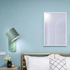 Wall Light Adjustable | Cylindrical Shade Fixture | Ridorn