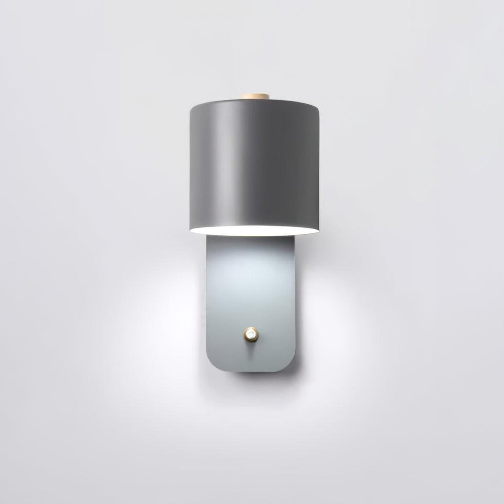 Wall Light Adjustable | Cylindrical Shade Fixture | Ridorn