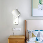 Wall Light Adjustable | Cylindrical Shade Fixture | Ridorn
