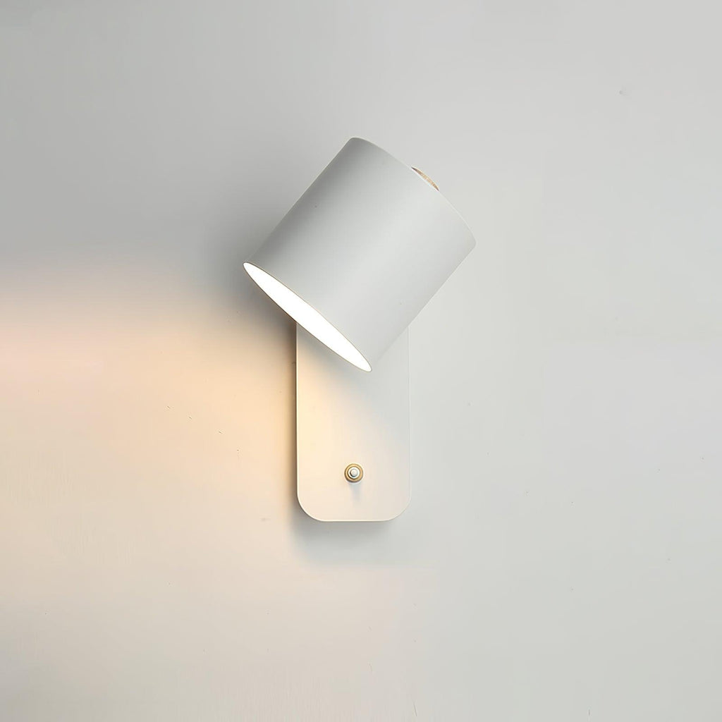 Wall Light Adjustable | Cylindrical Shade Fixture | Ridorn