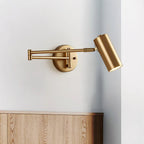 Wall Light Adjustable | Swing Arm LED Fixture | Ridorn