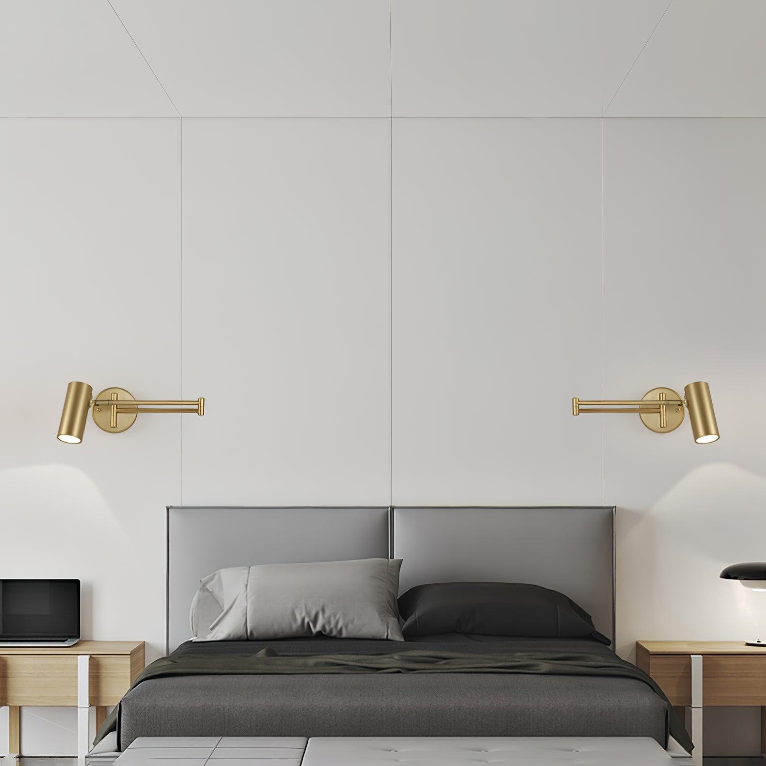 Wall Light Adjustable | Swing Arm LED Fixture | Ridorn