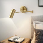 Wall Light Adjustable | Swing Arm LED Fixture | Ridorn