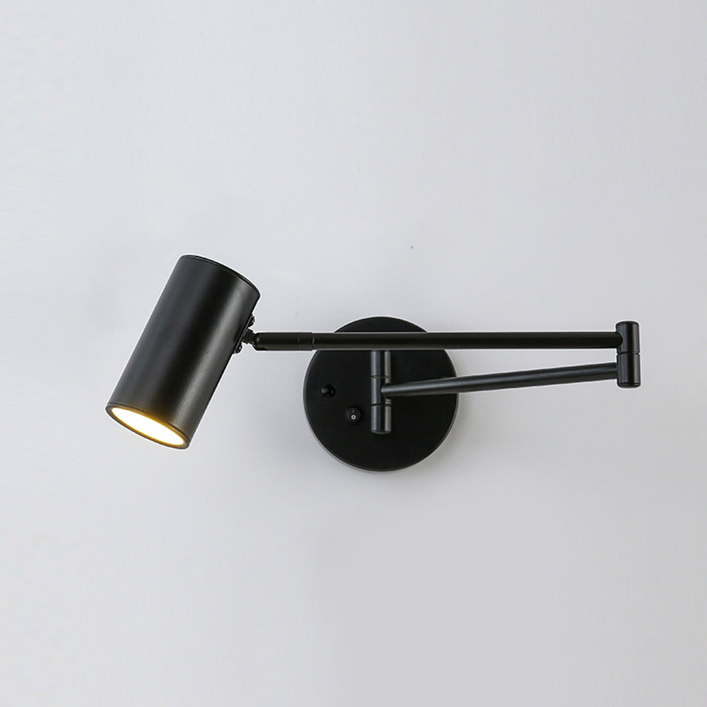 Wall Light Adjustable | Swing Arm LED Fixture | Ridorn