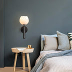 Wall Light Decorative | Brass and Alabaster Fixture | Ridorn