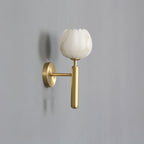 Wall Light Decorative | Brass and Alabaster Fixture | Ridorn