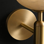 Wall Light Decorative | Brass and Alabaster Fixture | Ridorn