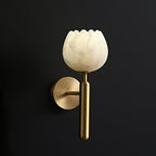 Wall Light Decorative | Brass and Alabaster Fixture | Ridorn