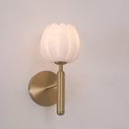Wall Light Decorative | Brass and Alabaster Fixture | Ridorn