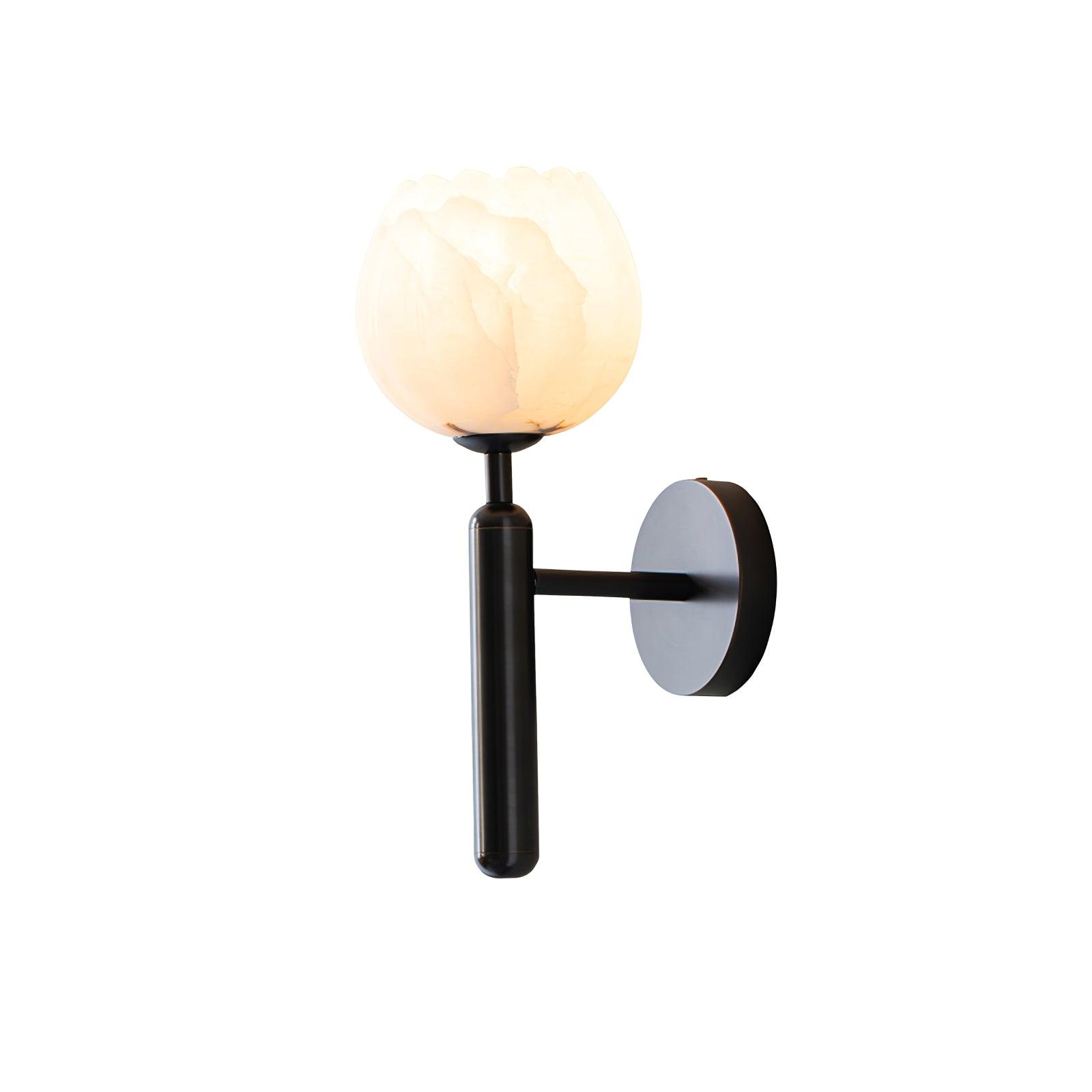 Wall Light Decorative | Brass and Alabaster Fixture | Ridorn