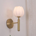Wall Light Decorative | Brass and Alabaster Fixture | Ridorn