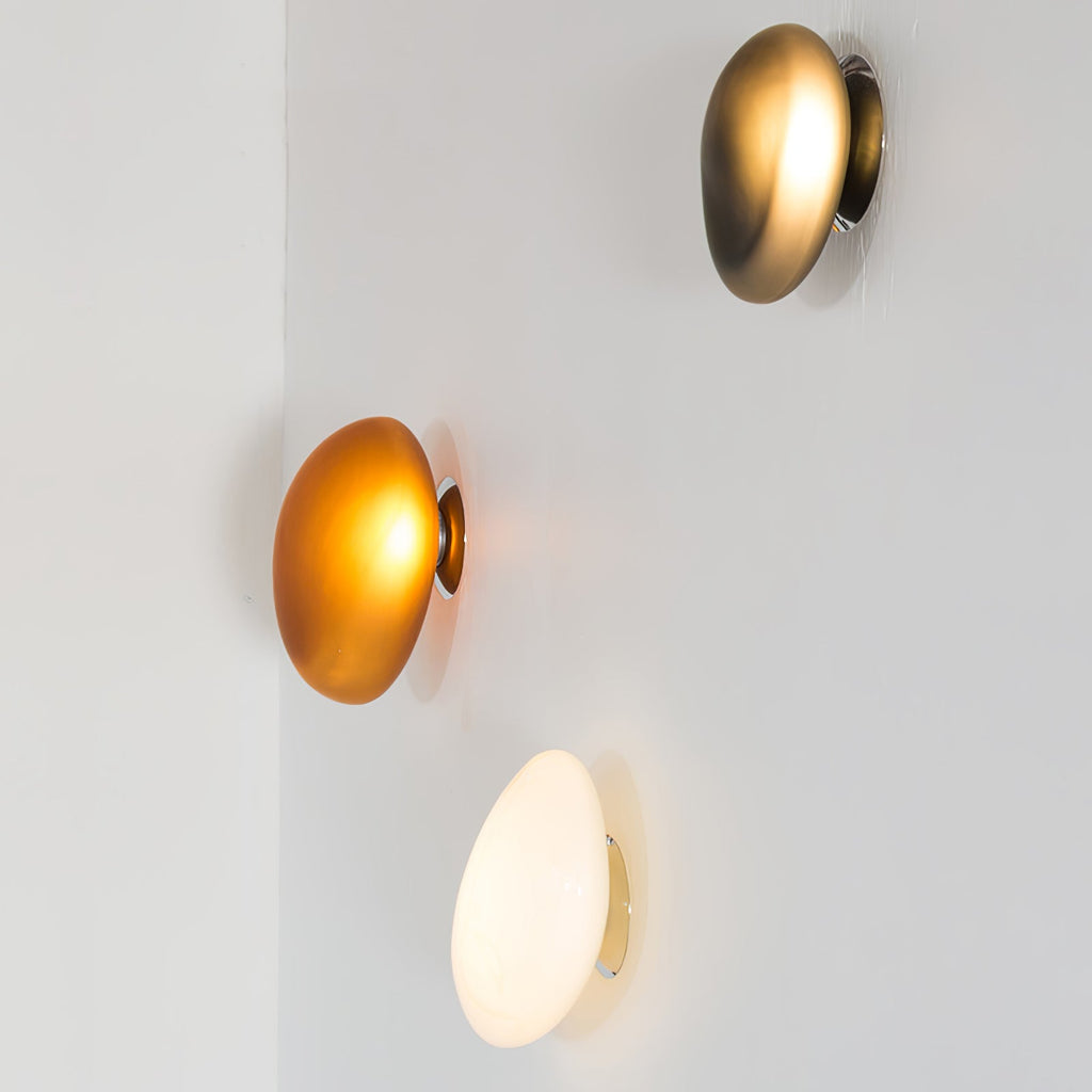 Wall Light Oval | LED Glass Fixture | Ridorn