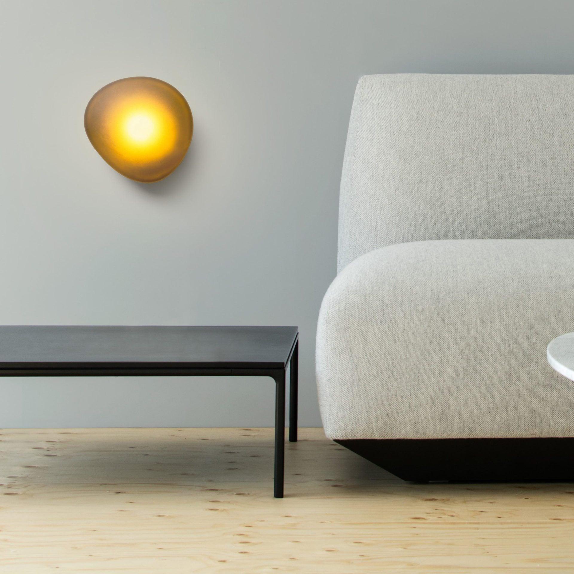 Wall Light Oval | LED Glass Fixture | Ridorn