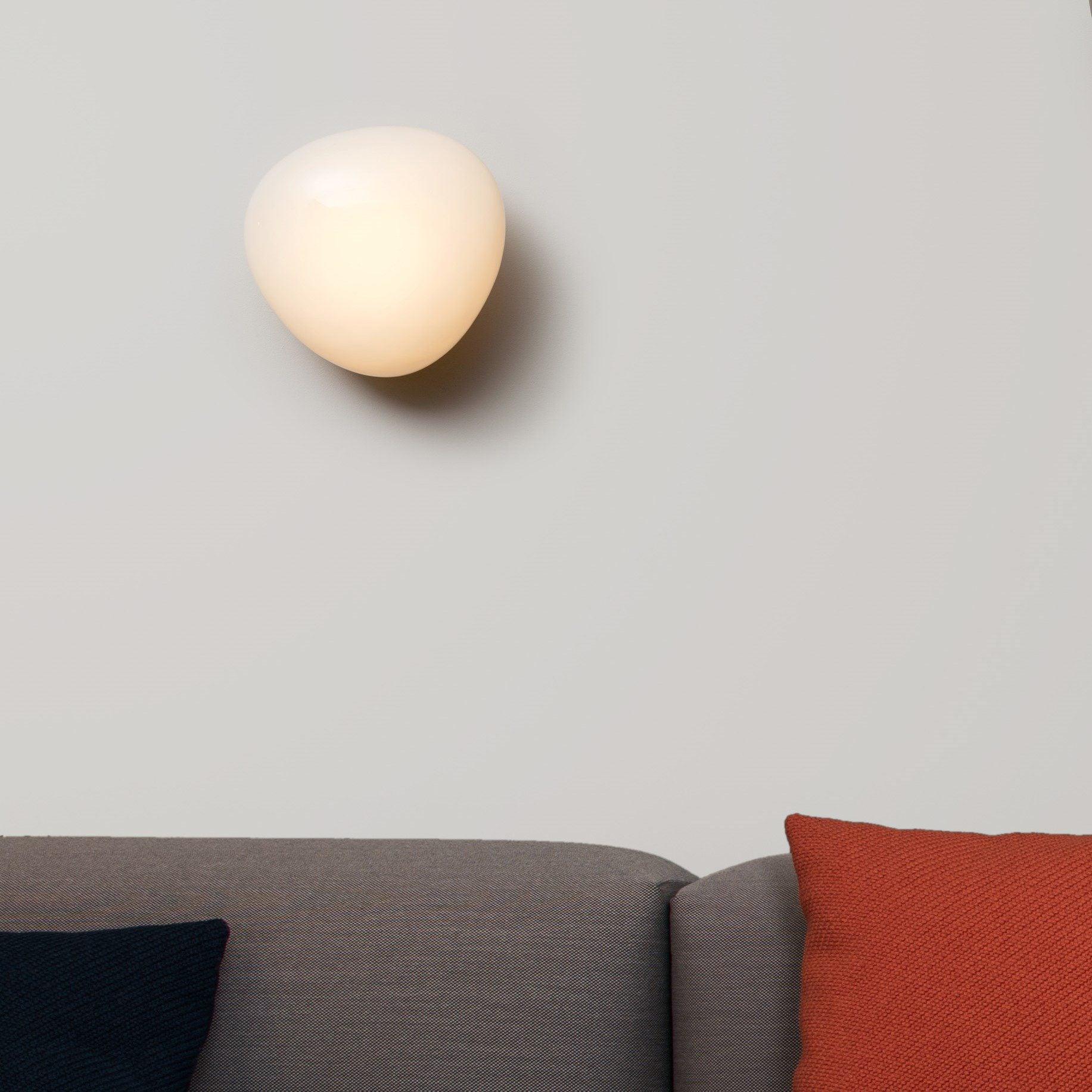 Wall Light Oval | LED Glass Fixture | Ridorn