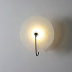 Wall Light Round | LED Alabaster Fixture | Ridorn