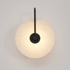 Wall Light Round | LED Alabaster Fixture | Ridorn