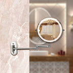 Wall Mounted Mirror LED | Magnifying Bathroom Fixture | Ridorn-Bathroom Mirror-Ridorn
