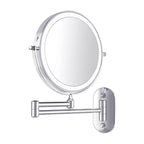 Wall Mounted Mirror LED | Magnifying Bathroom Fixture | Ridorn-Bathroom Mirror-Ridorn