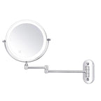 Wall Mounted Mirror LED | Magnifying Bathroom Fixture | Ridorn-Bathroom Mirror-Ridorn