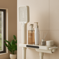Modern bathroom mixer tap wall mounted waterfall bath faucet with handheld shower front view